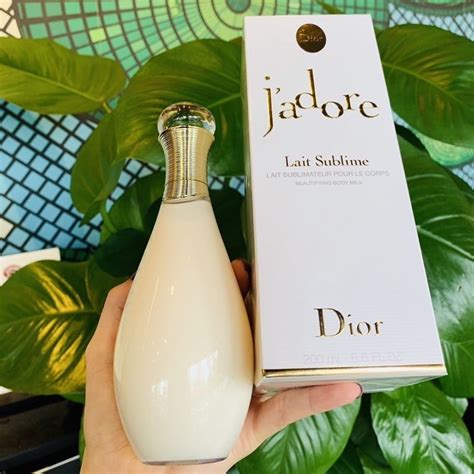 dior j'adore lait milk.